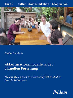 cover image of Akkulturationsmodelle in der aktuellen Forschung